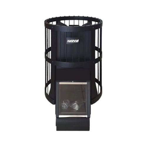 Harvia Legend SL Wood Burning Sauna Stove with Extension Feed & Sauna Stones