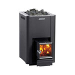 Harvia Pro 20 SL 24.1 KW Wood-Burning Sauna Stove with Exterior Feed & Sauna Stones