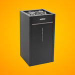 Harvia Virta Combi HL Electric Sauna Heater with Xenio Series Digital Control & Sauna Stones