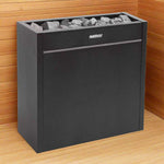 Harvia Virta Pro HL Series Heavy-Duty Electric Sauna Heater with Xenio CX45 Control Panel, Power Extension Unit & Sauna Stones