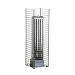 Huum Cliff Slim Electric Stainless Steel Sauna Heater With Digital Controller & Sauna Stones