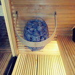 Huum Drop 240V SGS Listed Wall Mount Sauna Heater With UKU Digital Controller & Sauna Stones