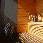 Huum Drop 240V SGS Listed Wall Mount Sauna Heater With UKU Digital Controller & Sauna Stones