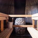 Huum Hive Premium Floor-Mounted Sauna Heater With UKU Control Extension Box & Sauna Stones