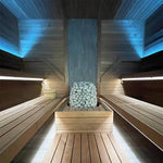 Huum Hive Premium Floor-Mounted Sauna Heater With UKU Control Extension Box & Sauna Stones