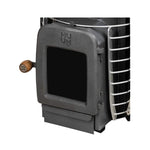 Huum Hive Heat 12KW Wood-Burning Sauna Stove With Sauna Stones