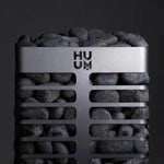 Huum Steel Mini Series 4 Stainless Steel Wall Mount 3.5KW Sauna Heater With Digital Controller & Sauna Stones