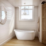 Jacuzzi Arietta 59" Freestanding Soaking Bathtub
