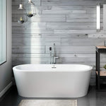Jacuzzi Celeste 70" Freestanding Ergonomic Soaking Tub