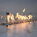 KoKoMo Grills Baja 9FT BBQ Island with LEDs, Built-In BBQ and Refrigerator