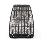 Alora Large 2-Person Abigal Outdoor Wicker Daybed With Aluminum Frame And Cushions