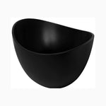 Nuvia 63-Inch Modern Freestanding Single-Piece Matte Black Finish Stone Resin Bathtub