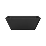 Nuvia 67-Inch Luxury Freestanding Solid Surface Soaking Bathtub