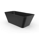 Nuvia 67-Inch Luxury Freestanding Solid Surface Soaking Bathtub