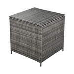Alora Outdoor 6-Piece All-Weather PE Rattan Sofa Set with Adjustable Seat, Storage Box, Removable Covers, wnd Tempered Glass Table Top