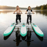 Premium 2-Person Two-Seater Portable Inflatable Pedal Boat Water Bike
