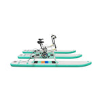 Premium 2-Person Two-Seater Portable Inflatable Pedal Boat Water Bike