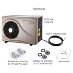 Premium Electric Backyard Swimming Pool Heater Pump for Above And Inground Pools, 6500 Gallons