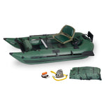 Sea Eagle 1-Person Frameless Pontoon Inflatable Fishing Boat 9FT