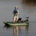 Sea Eagle 1-Person Frameless Pontoon Inflatable Fishing Boat 9FT