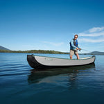 Sea Eagle 3-People TC16 High Pressure All Drop Stitch Inflatable Travel Canoe 16FT