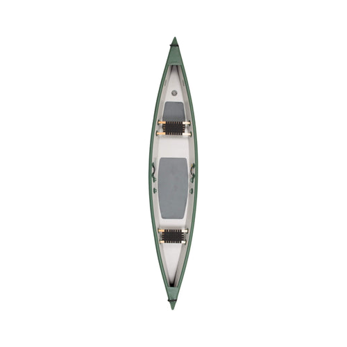Sea Eagle 3-People TC16 High Pressure All Drop Stitch Inflatable Travel Canoe 16FT