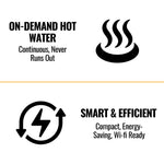 RN 7.5 GPM Internal High-Efficiency Non-Condensing Tankless Natural Gas Water Heater