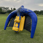 Giant Towable Inflatable Flying Manta Ray Water Tube with Pump